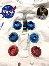 Apollo A7L spacesuit SIGNED by actor Lee Majors The Six Million Dollars Man picture