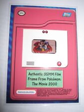 POKEMON AUTHENTIC FILM FRAME CARD TOPPS THE TEAM ROCKET ASH PIKACHU RAREST EVER picture