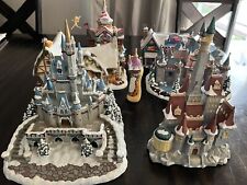ONE OF A KIND RARE Disney Princess christmas village Castle dept 56 picture