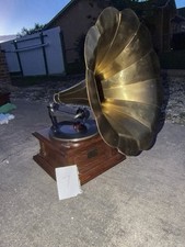 Antique Phonograph  Edison Victoria Columbia Gramophone Records Cylinders picture