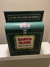 Standard Oil Santa mailbox Green with Standard logo picture