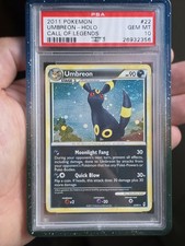 Pokemon Call of Legends Umbreon Holo Vintage PSA 10 Gem Mint PoP 22 THE FIRST picture