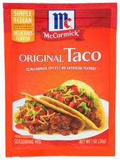 Mc Cormick Seasoning Taco Mix 1 OZ Pack Of 24 picture