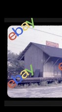 Original Slide PRR Riverton NJ Freight Station 1963 Pennsylvania Railroad RARE picture