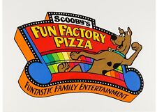 Scooby's Fun Factory Pizza (1978) Scooby-Doo Logo Production Cel Hanna Barbera picture