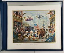 Carl Barks JULY FOURTH In Duckburg - A Set Of Progressive Proofs 1/5 picture