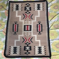 Rare NAVAJO rug 1930s Native American genuine from Arizona tapestry picture