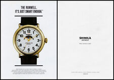 Shinola Runwell watch print ad  2015 - Just Smart Enough picture