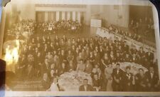 WWII era PHOTO 1947 ETHICAL CULTURE Dinner HENRY HUDSON HOTEL  in New York rare picture