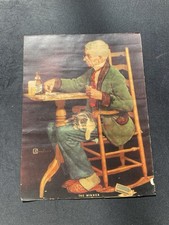 Spencer Douglass Crockwell The Winner Vintage Pabst Blue Ribbon Ad Litho 11x16
