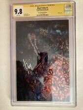 Black Friday #1 Virgin Metal Cover Limited To 30 Signed By Alan Quah CGC 9.8 picture
