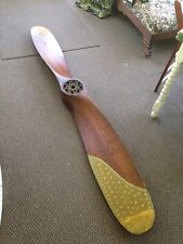 Burgess Airplane Propeller Antique Pre 1919 Mahogany Copper Aviation Marblehead picture