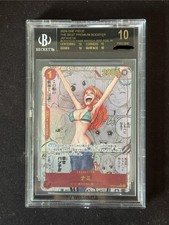 Nami op01-016 Prb01 The Best Premium Booster BGS 10 Black Label picture