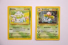 Pokemon - Cards Base Original Bisakbud and Bisasam in Set picture