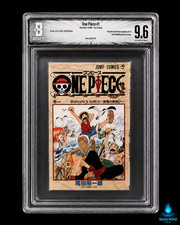 BGS 9.6 One Piece #1 Vol. 1 First Edition Graded Manga 🔥HIGHEST GRADE ON EBAY🔥 picture
