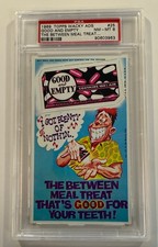 1969 Topps Wacky Ads #25 Good & Empty PSA 8 NM-MT Scarce picture