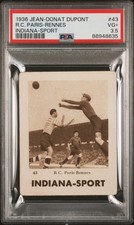 1936 JEAN-DONAT DUPONT INDIANA-SPORT #43 R.C. PARIS-RENNES PSA 3.5 picture