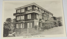 ALESSANDRIA - AQUI TERME - PENSION MICHINO , ancient postcard picture