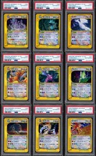 Pokemon Crystal Charizard Lugia Celebi Nidoking Ho-oh Japanese Set PSA AUTHENTIC picture