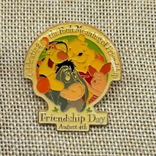 Disney World Pin Friendship Day Aug.4  Pooh Tigger Piglet Eeyore picture