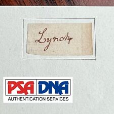 THOMAS LYNCH JR * PSA/DNA * Declaration of Independence Signer Autograph Signed picture