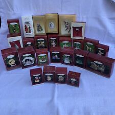 Hallmark Christmas Ornament Lot of 84 With Complete Inventory In Photos picture