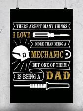 Father's Day Quote Mechanic Dad Poster -Image by Shutterstock picture