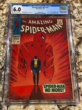 AMAZING SPIDER-MAN #50 CGC 6.0 OW/WH PAGES 1ST KINGPIN NEVER PRESSED LOOKS NICER picture
