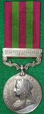 India General Service Medal 1895-1902, for Defence of Chitral 1895 Kashmir Rifls picture