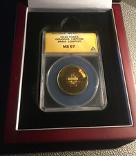 Casascius Bitcoin 2012 Rare edition Fully Loaded And Graded ANACS MS67 picture