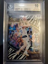 2018 BGS 10 PRIZM SELECT COURTSIDE LUKA DONCIC ZEBRA ROOKIE CARD - BGS POP 1 picture