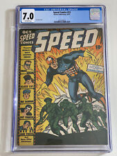 Speed Comics #23 [1942] Captain Freedom Cover, Black Cat HIGHEST GRADED CGC 7.0 picture