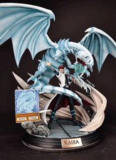 Yugioh Seto Kaiba & Blue-Eyes White Dragon Limited Rare Huge Resin Figure New picture