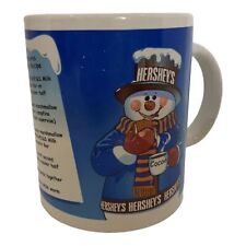 Houston Harvest Hershey's Snowman Smores Campfire Recipe Ceramic Coffee Cup Mug picture