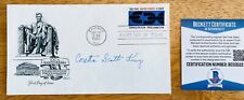 Coretta Scott King Signed Autographed First Day Cover BAS Beckett Martin Luther picture