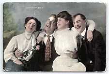 1907 ALTOONA IOWA DON'T WORRY SMILE RARE MURRAY JORDAN PUBLISHER POSTCARD P3681 picture