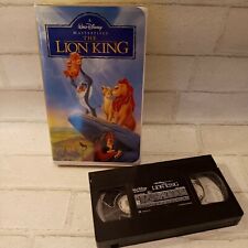 Most Expensive Walt Disney Lion King Masterpiece Collection VHS Clamshell 