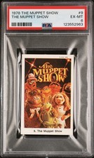 1978 SAMLARBILDER THE MUPPET SHOW #9 THE MUPPET SHOW PSA 6 Rare picture