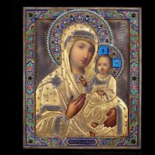 Hodigitria- Mother of God hand painted Orthodox Icon from Iver picture