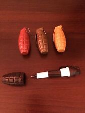 4 Pens Grenade Funny Military Army Gift New picture