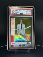 Topps 2005 Finest Fact Autographed Jay-Z Trading Card PSA 8 FFAJZ picture