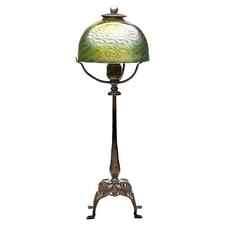 Tiffany Studios Bronze and Favrile Table Lamp picture