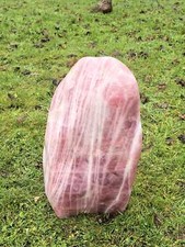 Very Large Stunning Rose Quartz Crystal Freeform Statement Piece 88KG picture
