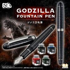 PLATINUM Godzilla Fountain Pen with Mixable ink Godzilla 65th Anniversary picture