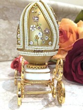 Mpc 1989 Fabergé Antique style Faberge egg Fabergé Unique Ringbox Proposal picture