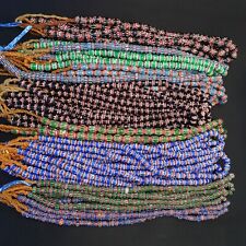 Lot 50 Necklaces Vintage mix Colors Chevron Beads Venetian African Beads picture