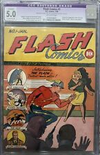 Flash Comics 1 1940 CGC 5.0 Restored First Appearance Holy Grail Key Rare picture