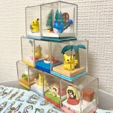 Pokemon Mini Figure lot of 9 Limited Vintage Pikachu Slowpoke Meowth Marill picture