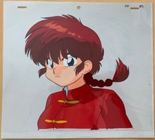 Original Cel & Douga Official Vintage Ranma 1/2 Female Ranma Saotome 1989 Rare picture
