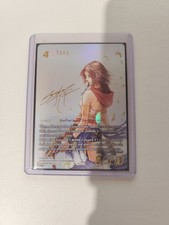 Dreamlike Oceans Yuna 28-111H Foil Signature - Final Fantasy TCG picture